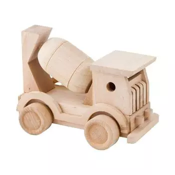 Модель деревянная сборная «Бетоновоз»