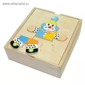 Модель деревянная сборная «Клоун»