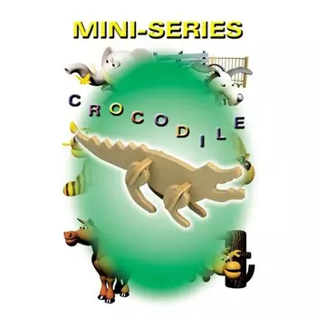 3D-модель сборная деревянная Чудо-Дерево «Крокодил»