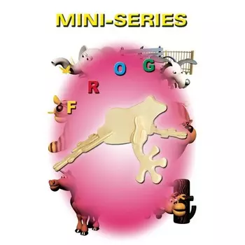 3D-модель сборная деревянная Чудо-Дерево «Лягушка»