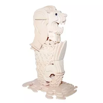 3D-модель сборная деревянная Чудо-Дерево «Мерлион»