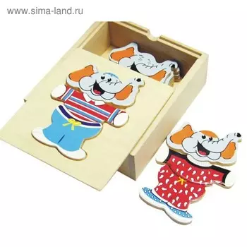 Модель деревянная сборная «Слоненок»