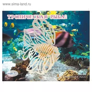 3D-модель сборная деревянная Чудо-Дерево «Тропическая рыбка»