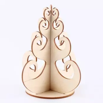 Модель из дерева «Ёлка сборная №20»