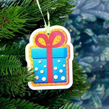 Модель из дерева «Подвески. Новогодние фантазии»