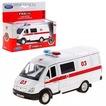 Модель машины «ГАЗель» - Скорая помощь