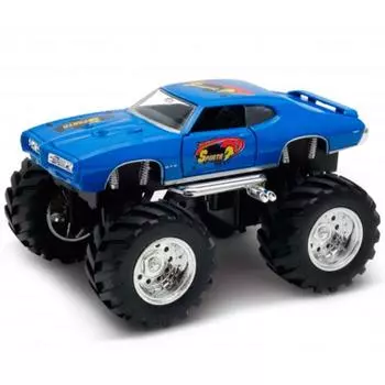 Модель машины Pontiac GTO Wheel Monster, масштаб 1:38
