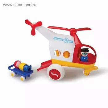 Модель вертолета «Ambulance», с фигурками