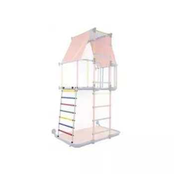 Модуль лесенка, цвет белый/радуга