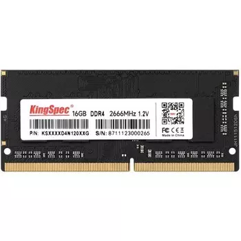 Модуль памяти DDR4 16Gb 2666MHz KS2666D4N12016G RTL PC4-21300 SO-DIMM 260-pin 1.35В