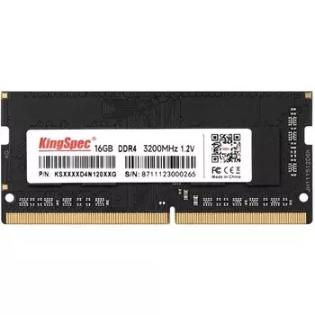 Модуль памяти DDR4 16Gb 3200MHz KS3200D4N12016G RTL PC4-25600 CL17 SO-DIMM 260-pin 1.35В