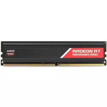 Модуль памяти DDR4 4Gb 2666MHz R744G2606U1S-U Radeon R7 RTL PC4-21300 CL16 DIMM 288-pin 1.2В