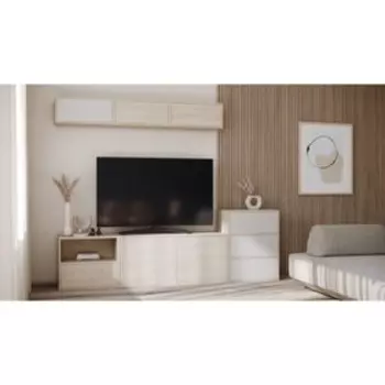 Модуль с двумя ящиками TEKKA, 78.4х40х60 см, цвет белый древесные поры