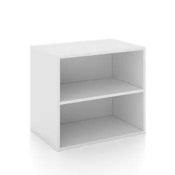 Модуль с полкой TEKKA, 78.4х40х60 см, тумба цвет белый древесные поры