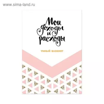 Мои доходы и расходы. Умный блокнот. Большой CashBook (Dream)