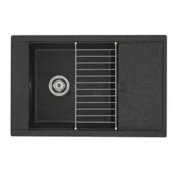 Мойка кухонная «Делия 78», цвет графит
