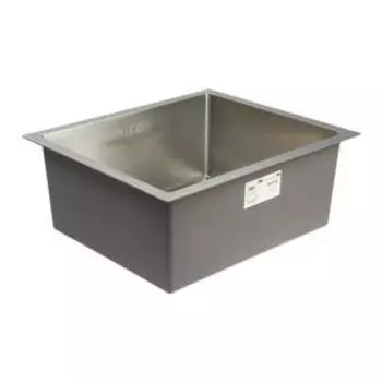 Мойка кухонная GERHANS K35043, врезная, 500х430х220 мм, с сифоном, глянцевая