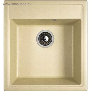 Мойка кухонная из камня Dr.Gans «Ника-470», 470 х 510 мм, цвет латте
