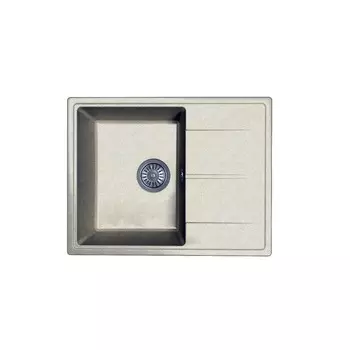 Мойка кухонная из камня Dr.Gans Smart «ОЛИВИЯ-620» 620х480 мм, h=180 мм, цвет серый