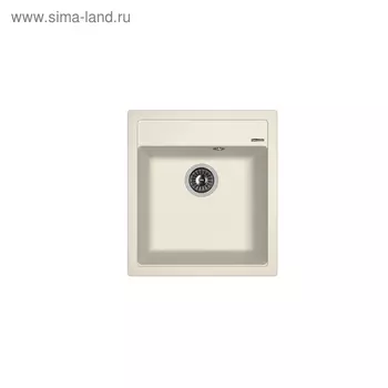 Мойка кухонная из камня Florentina «Липси-460», 460х510 мм, цвет жасмин