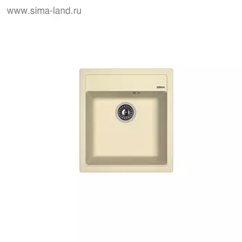 Мойка кухонная из камня Florentina «Липси-460» Л 460 FS, 460 х 510 мм, цвет шампань