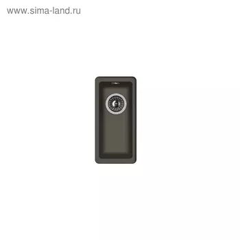 Мойка кухонная из камня Florentina «Вега», 200х420 мм, цвет антрацит