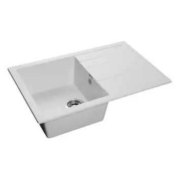 Мойка кухонная из камня GranFest GF-Q780L, 770х495 мм, цвет иней