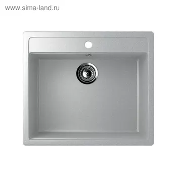 Мойка кухонная Ulgran U104-310, 560х495 мм, цвет серый