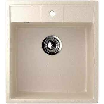 Мойка кухонная Ulgran U406-328, 500445 мм, бежевая