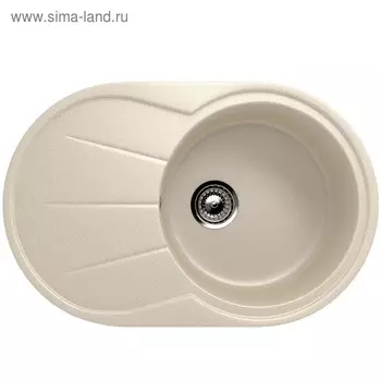 Мойка кухонная Ulgran U503-328, 750х480 мм, цвет бежевый