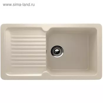 Мойка кухонная Ulgran U506-328, 770х495 мм, цвет бежевый