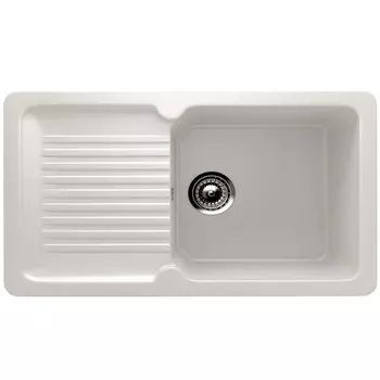 Мойка кухонная Ulgran U506-341, 770х495 мм, цвет ультра-белый