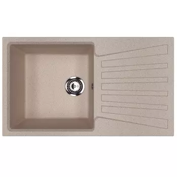 Мойка кухонная Ulgran U703-302, 830х480 мм, цвет песок
