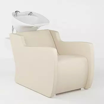 Мойка парикмахерская MANZANO, Legato, цвет слоновая кость