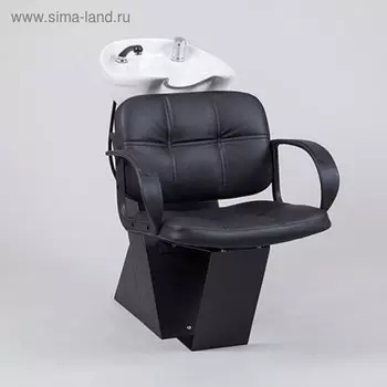 Мойка парикмахерская MANZANO, Nuto на каркасе Дасти, цвет шоколадный