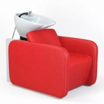 Мойка парикмахерская MANZANO, Perfetto, цвет красный