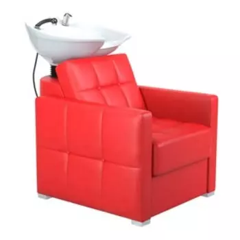 Мойка парикмахерская MANZANO, Quanto, цвет красный