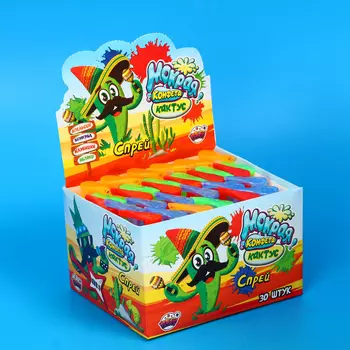 Мокрая конфета-спрей "Кактус", 18 мл