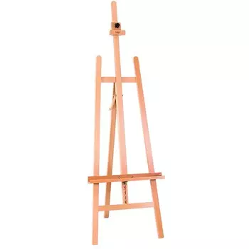Мольберт напольный Лира Гамма "Студия", 54*82*159(224)см, бук