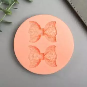 Молд "Бантики" 4,3х3,3 см