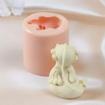 Молд "Дракоша сидит" (издел. 6х5х7 см)