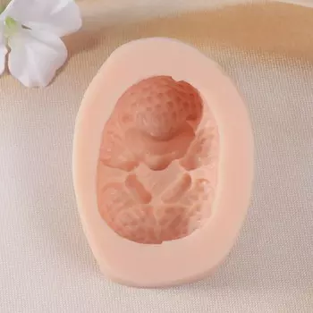 Молд силиконовый "Еж на спине" (издел. 6,5х4,5х3,5 см)