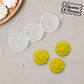 Молд «Герб Леденцы» 1609, цвет прозрачный