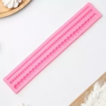 Молд «Жемчуг», силикон, 3051 см, цвет МИКС