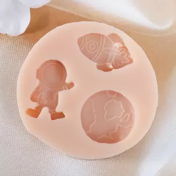 Молд "Космос" 3,5х2,3х0,5, 3х3х0,5, 2,3х3,5х0,5см