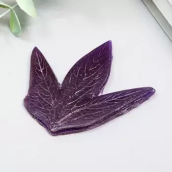 Молд "Лист пиона 3" 9,5х9 см МИКС