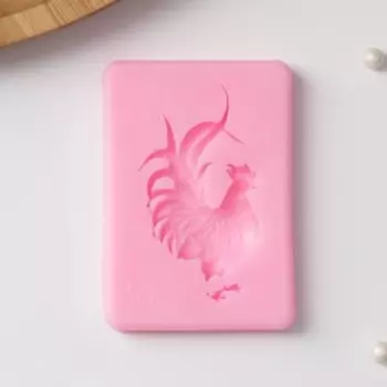 Молд «Петушок», 6,5×4,5×0,8 см, цвет МИКС