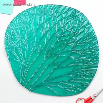 Молд пластик "Лепесток" 37х39 см МИКС