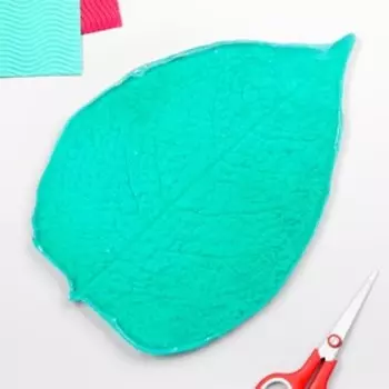 Молд пластик "Лист 2" 29х20 см МИКС