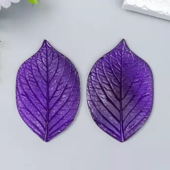 Молд пластик st-0066д "Универсальный лист" двусторонний (набор 2 детали) 10,5х6,5 см